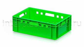Ящик для мяса и колбасных изделий Е-2 светло-зеленый в Новомосковске