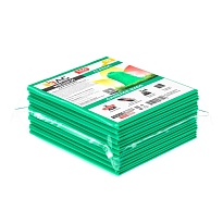 Мешки для мусора 160 л, зеленые, в пачке 10 шт., ПВД, 40 мкм, 900х1100 мм, i-Bag в Новомосковске