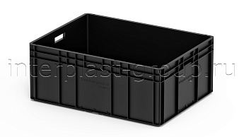 Евроконтейнер открытые ручки/усиленное дно в Новомосковске