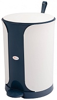 Контейнер для мусора Sтилъ с педалью 7 л синий 7 синий в Новомосковске