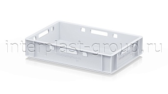 Ящик для мяса и колбасных изделий Е-1 белый в Новомосковске