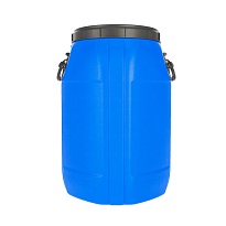 Бочка пластиковая 65 л Quadro с хомутом в Новомосковске