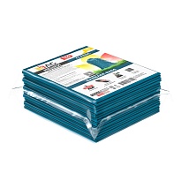 Мешки для мусора 160 л, светло-синие, в пачке 10 шт., ПВД, 40 мкм, 900х1100 мм, i-Bag в Новомосковске