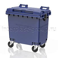 Мусорный контейнер 770 л синий 770 синий в Новомосковске Мусорный контейнер 770 л синий 770 синий в Новомосковске