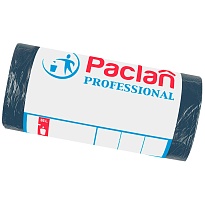 Мешки для мусора 35 л, черный, в рулоне 50 шт., ПНД, 6,2 мкм, 600х500 мм, PACLAN Professional, 604077 в Новомосковске Мешки для мусора 35 л, черный, в рулоне 50 шт., ПНД, 6,2 мкм, 600х500 мм, PACLAN Professional, 604077 в Новомосковске