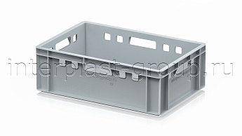Ящик для мяса и колбасных изделий Е-2 серый в Новомосковске