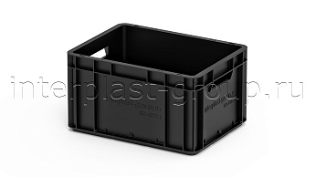 Евроконтейнер открытые ручки/сплошное дно в Новомосковске