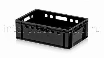 Ящик для мяса и колбасных изделий Е-2 черный в Новомосковске