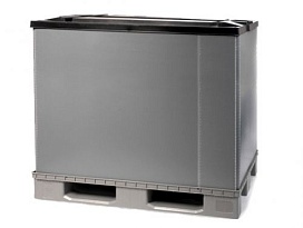 Пластиковый разборно сборный контейнер PolyBox 1000 в Новомосковске