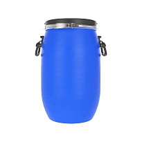 Бочка пластиковая 30 л с хомутом в Новомосковске