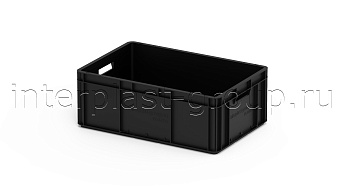 Евроконтейнер открытые ручки/сплошное дно в Новомосковске