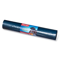 Мешки для мусора 240 л, черные, в рулоне 20 шт., ПВД 35 мкм, 1400х900 мм, PACLAN Big&Strong, 600823 в Новомосковске