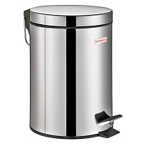 Ведро-контейнер для мусора (урна) с педалью LAIMA Classic, 3 л, со съемным внутренним ведром в Новомосковске Ведро-контейнер для мусора (урна) с педалью LAIMA Classic, 3 л, со съемным внутренним ведром в Новомосковске