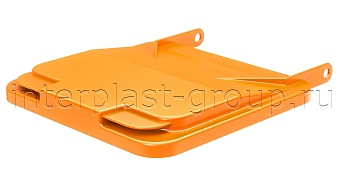 Комплект крышки для контейнера 120 л. оранжевая  оранжевый в Новомосковске