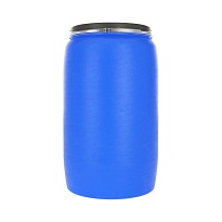 Бочка пластиковая 227 л с хомутом в Новомосковске