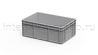 Евроконтейнер закрытые ручки/сплошное дно в Новомосковске Евроконтейнер закрытые ручки/сплошное дно в Новомосковске