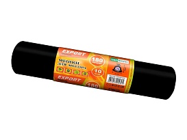 Мешки для мусора 180 л, ароматизированные, черные, в рулоне 10 шт., ПВД, 80 мкм, 1100х930 мм, EXPORT, exp18010142 в Новомосковске Мешки для мусора 180 л, ароматизированные, черные, в рулоне 10 шт., ПВД, 80 мкм, 1100х930 мм, EXPORT, exp18010142 в Новомосковске
