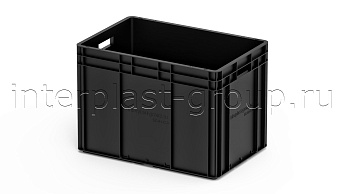 Евроконтейнер открытые ручки/усиленное дно в Новомосковске