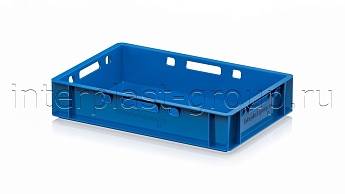 Ящик для мяса и колбасных изделий Е-1 голубой в Новомосковске