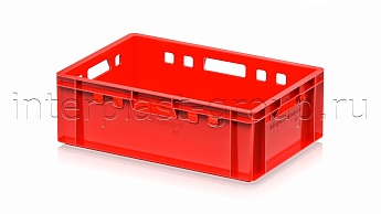 Ящик для мяса и колбасных изделий Е-2 красный в Новомосковске