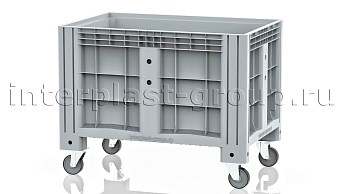 Контейнер iBox сплошной на колесах в Новомосковске