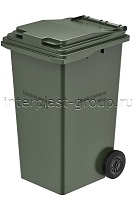 Контейнер для мусора 240 л зеленый 240 зеленый в Новомосковске