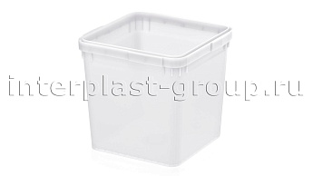 Куботейнер для меда и икры белый 23 литра в Новомосковске Куботейнер для меда и икры белый 23 литра в Новомосковске