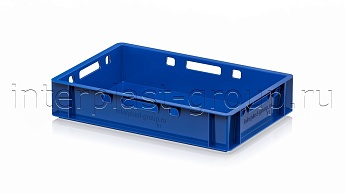 Ящик для мяса и колбасных изделий Е-1 синий в Новомосковске