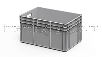 Евроконтейнер открытые ручки/сплошное дно в Новомосковске