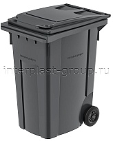Мусорный контейнер 360 л серый 360 серый в Новомосковске Мусорный контейнер 360 л серый 360 серый в Новомосковске