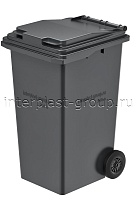 Контейнер для мусора 240 л серый 240 серый в Новомосковске